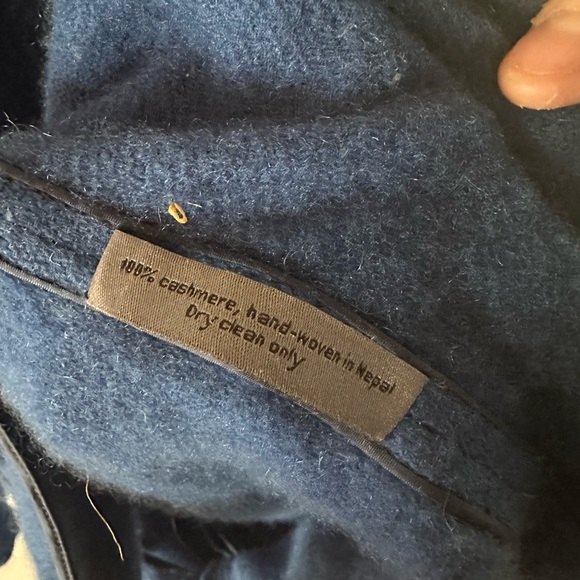 Denis Colomb 100% cashmere wrap sweater coat - Picture 3 of 3